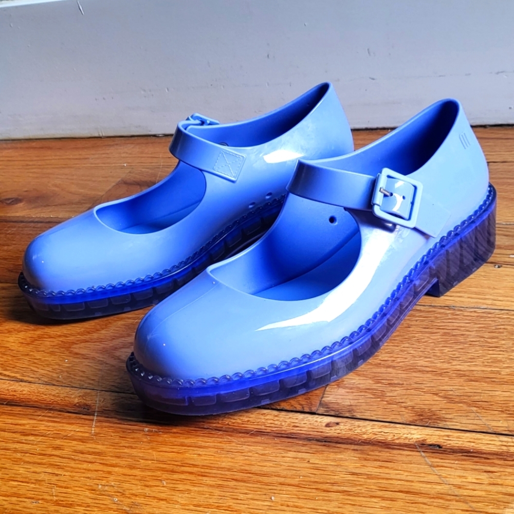 Melissa Blair Waterproof Jelly Mary Janes 7